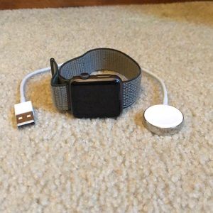 Apple Watch series 1 with charger